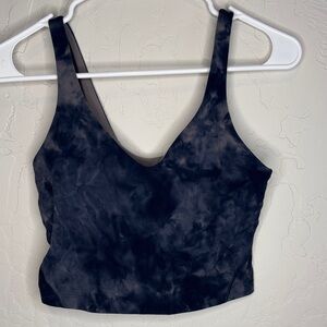lululemon Align Tank Black Tie-Dye